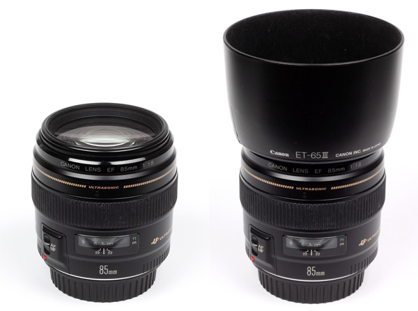 Canon EF 85mm f/1.8...