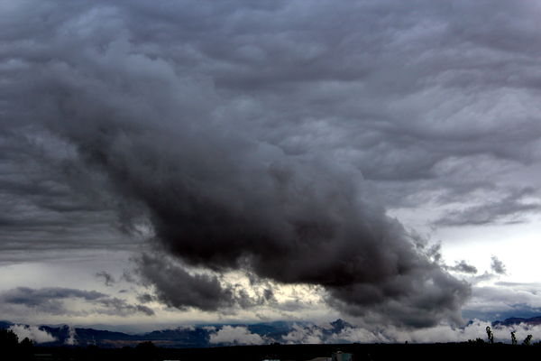 Storm Over the Owyhee Mountains...