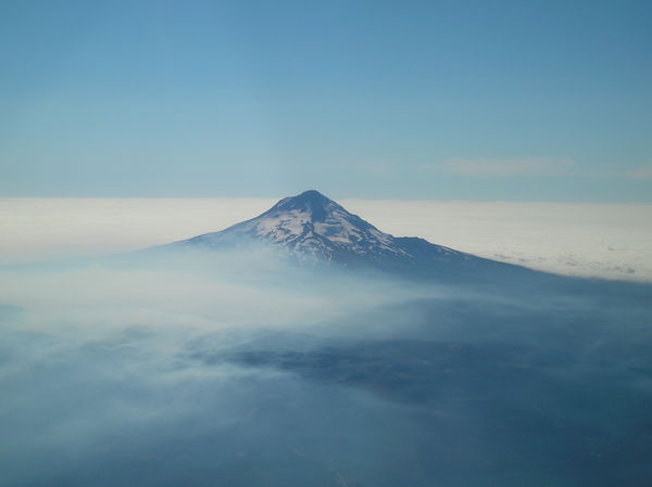 Mt. St. Helen after the eruption...