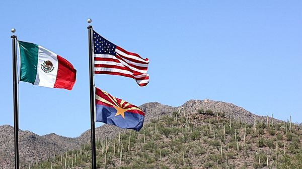 Flags over Arizona...