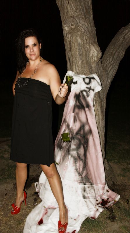 Trashing the Dress "Divorce Style"...