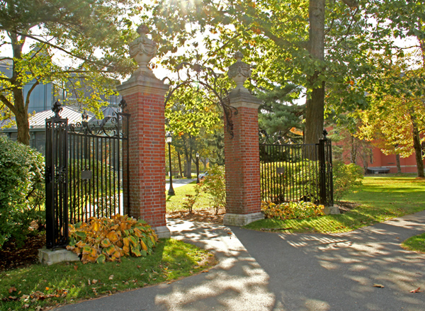 Bowdoin College Gate...