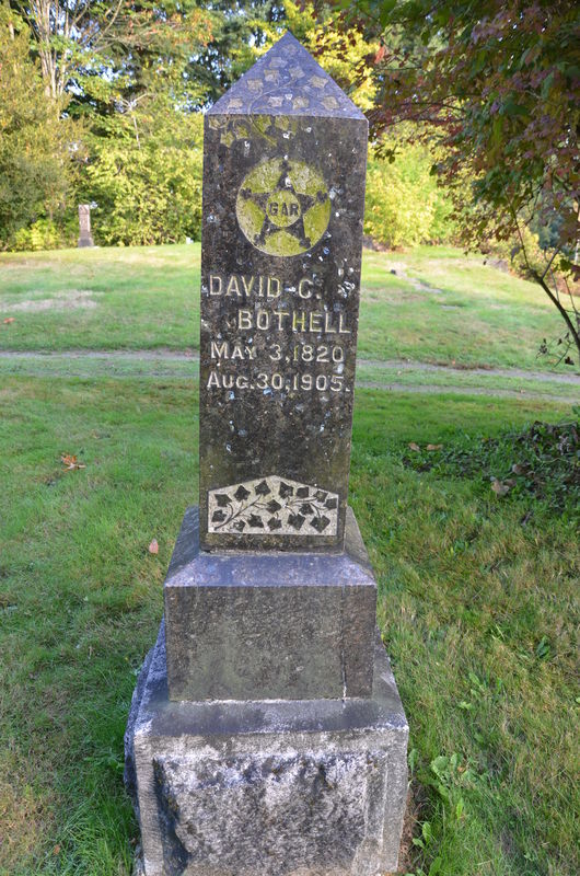 David C. Bothell's Grave...
