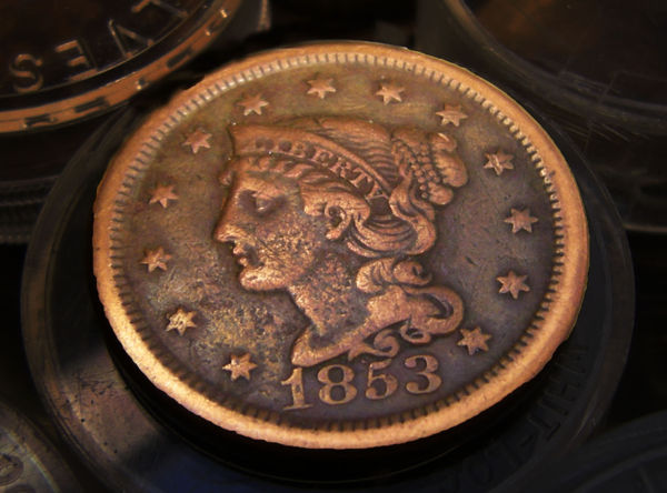 1853 Large Cent...