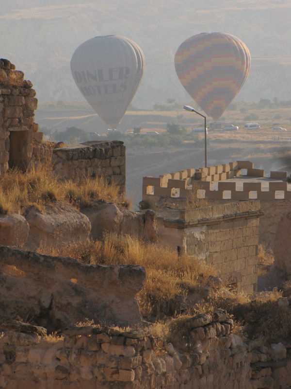 Hot air ballooning.  Cappadocia, Turkey...