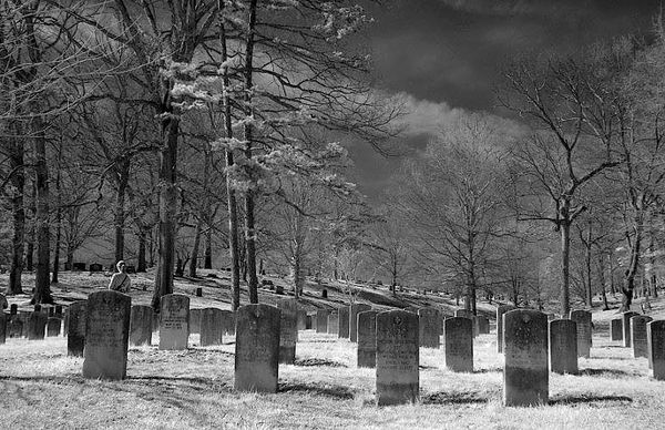 Civil War graves...