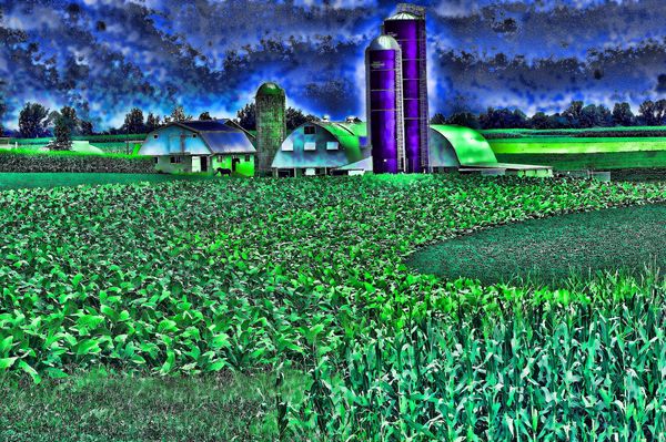 Farm in Quarryville, Pa. adjusted in HDR...