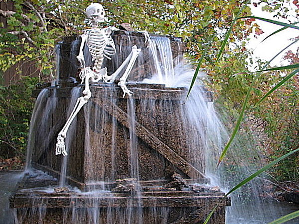 Skeleton at Six Flags Amusement Park Eureka, MO...