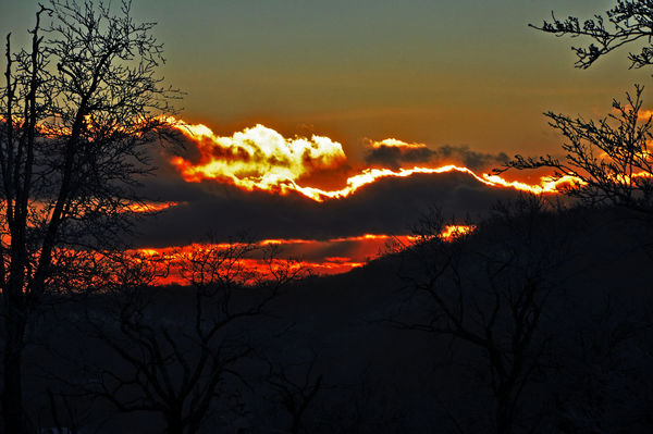 Sunset from Sugar Mountain, NC...