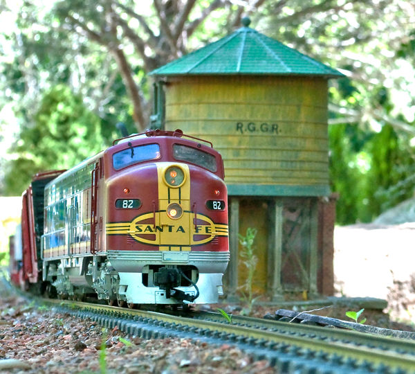 Rio Grande Garden Railroad in Albuquerque NM...