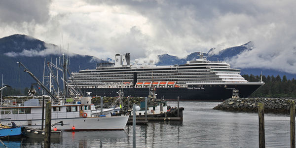 at port in Sitka, Alaska...