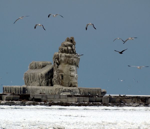 it was a very windy and stormy week in Cleveland O...