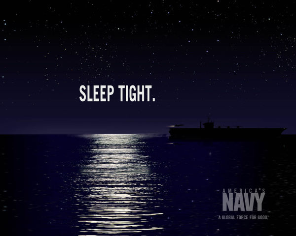 U.S. Navy poster...