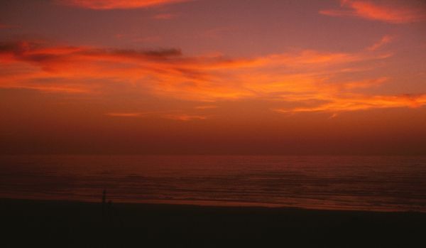 California Beach Sunset...