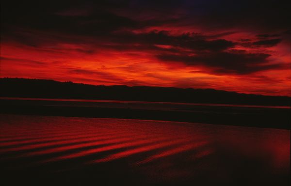 Lake San Antonio, Ca Sunset...