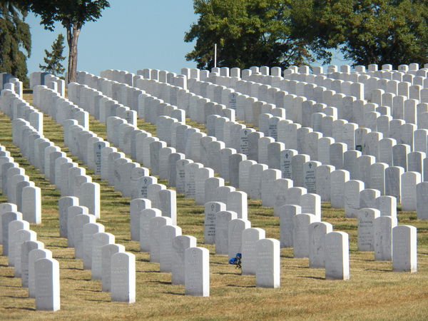 Fort Snelling National Cemetary, Minnesota...