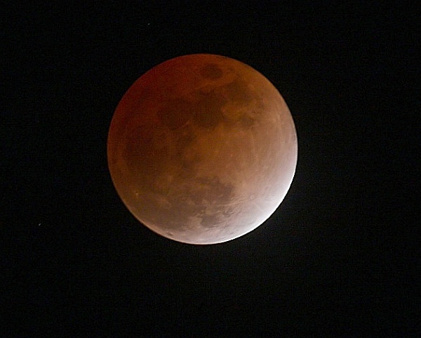 lunar eclipse...