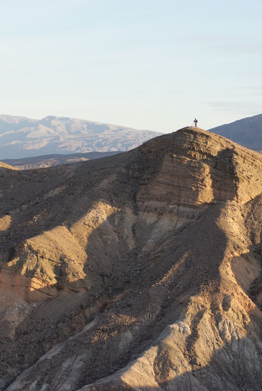 Photographer at Zabriski Point, Death Valley...
