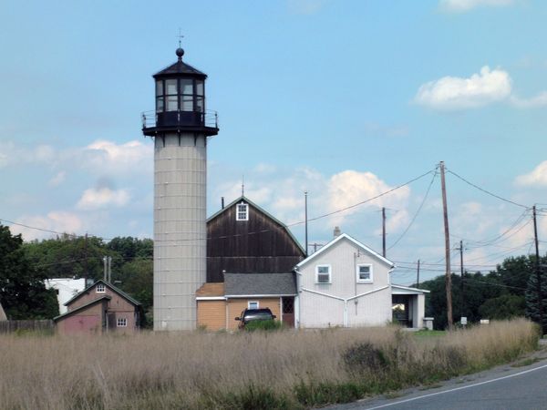 An barn with a lighthouse in PA....