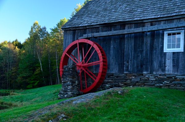 Vermont Water Wheel...
