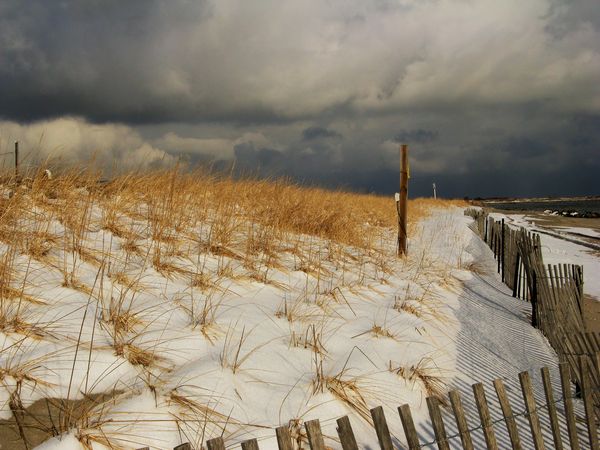 Snow at the Point...