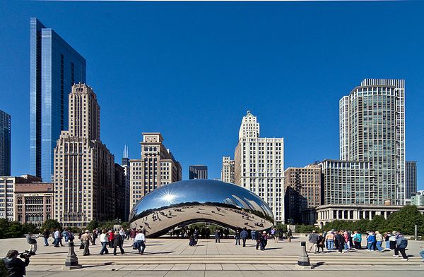 The Chicago "Bean" shot with the Tokina 11-16 mm l...