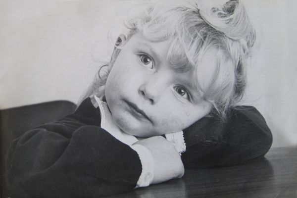 After: me about 3 years old....