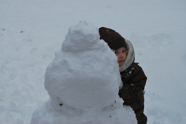 My 1st Snow Man...