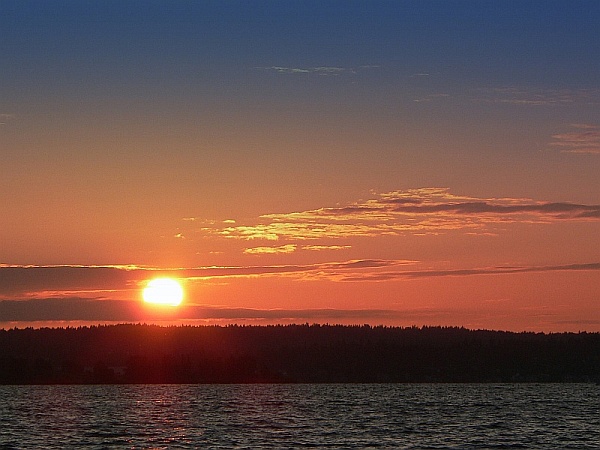 ahh, sunset, shot from Lake Washington Blvd in Kir...