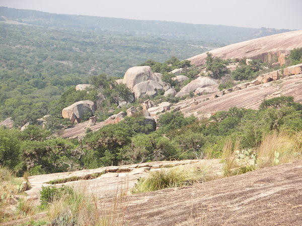 View from Enchanted Rock in Texas...