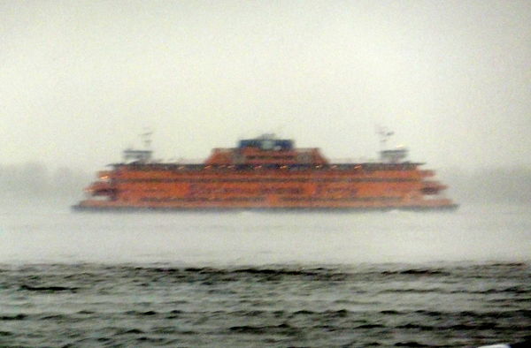 Staten Island Ferry in Fog...
