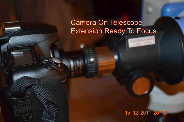 Camera Adaptor to Adaptor On Telescope....