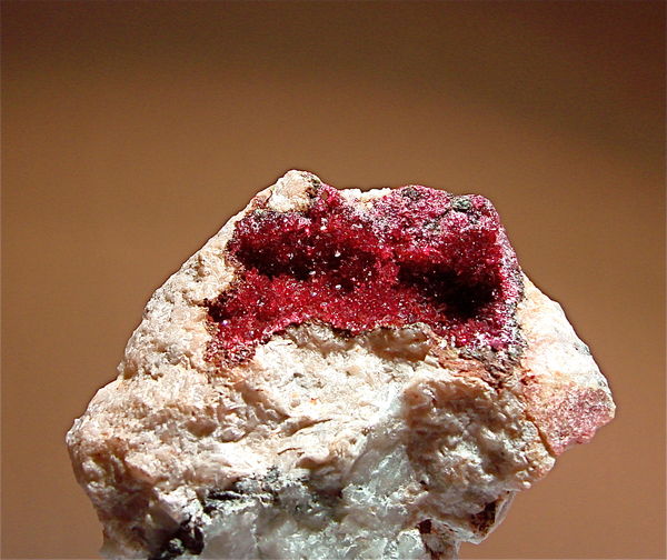 micro Rosasite crystals on matrix 4" Morrocco...