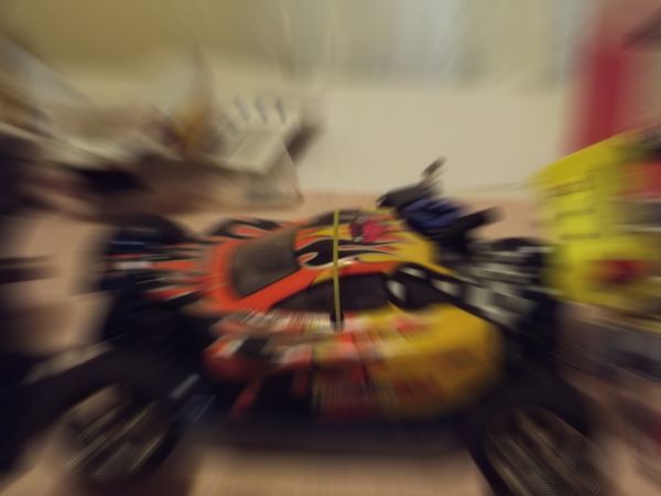 My RC Racing Buggy - way too fast zoom I think....