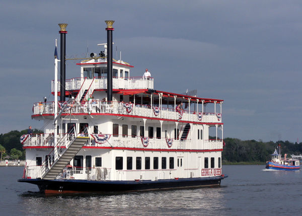 Georgia Queen on the Savannah River...