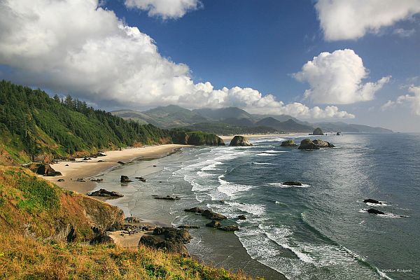 Cannon Beach from Ecola Point...