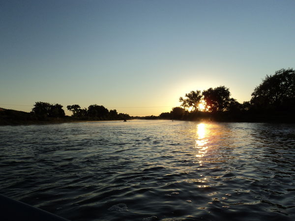Sunrise on the Big Horn River...