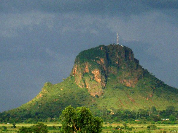Tororo Rock Uganda Africa...