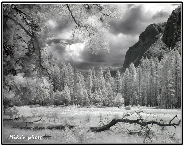 Yosemite in infrared....