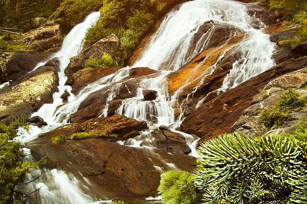 Colorado Waterfall - version 1...