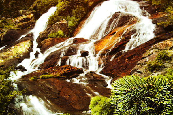 Colorado Waterfall - version 2...