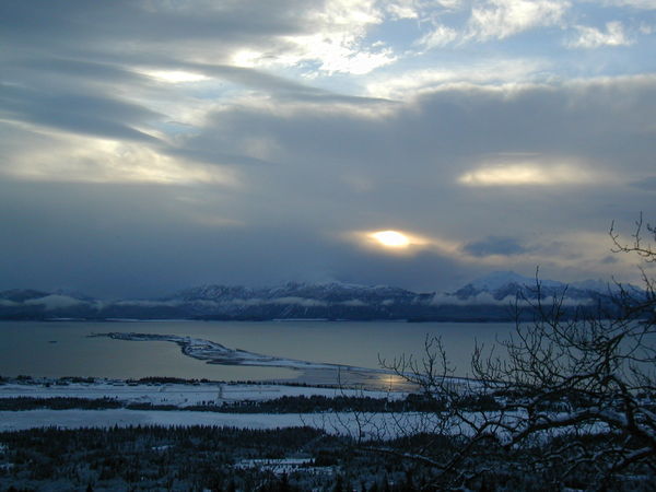 Winter Afternoon and the Homer Spit...
