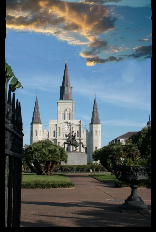 Cathedral in New Orleans...