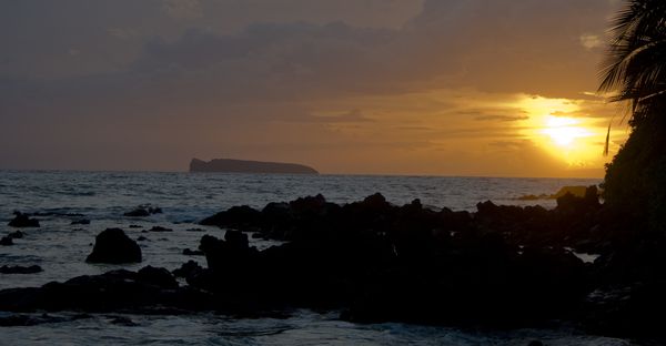 Sunset in Maui, HI...