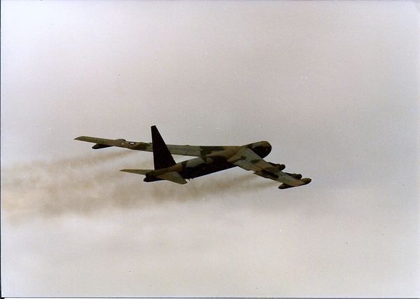 The last B-52 Fly By...