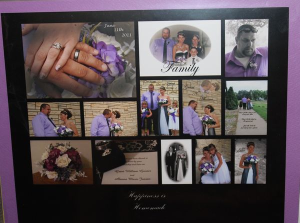 these are  all  pictures of  our wedding  day  tha...