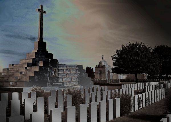 Ypres WWI Cemetery - Photoshop...
