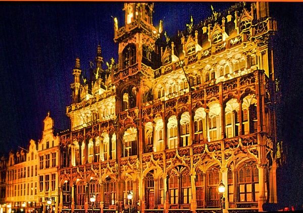 Grand Place Brussels Belgium...