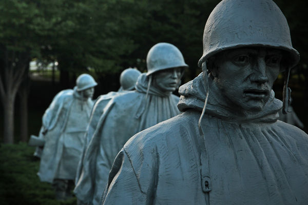 Korea War Memorial - Washington DC...