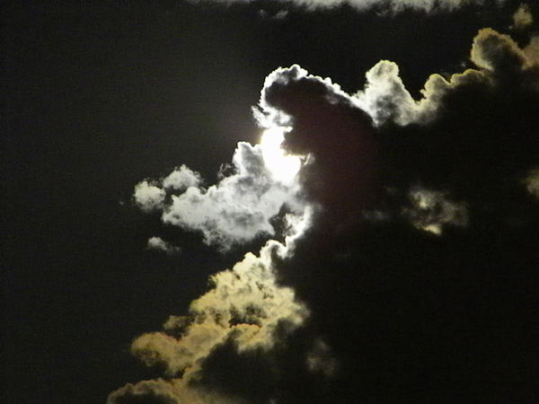 clouds covering moon...